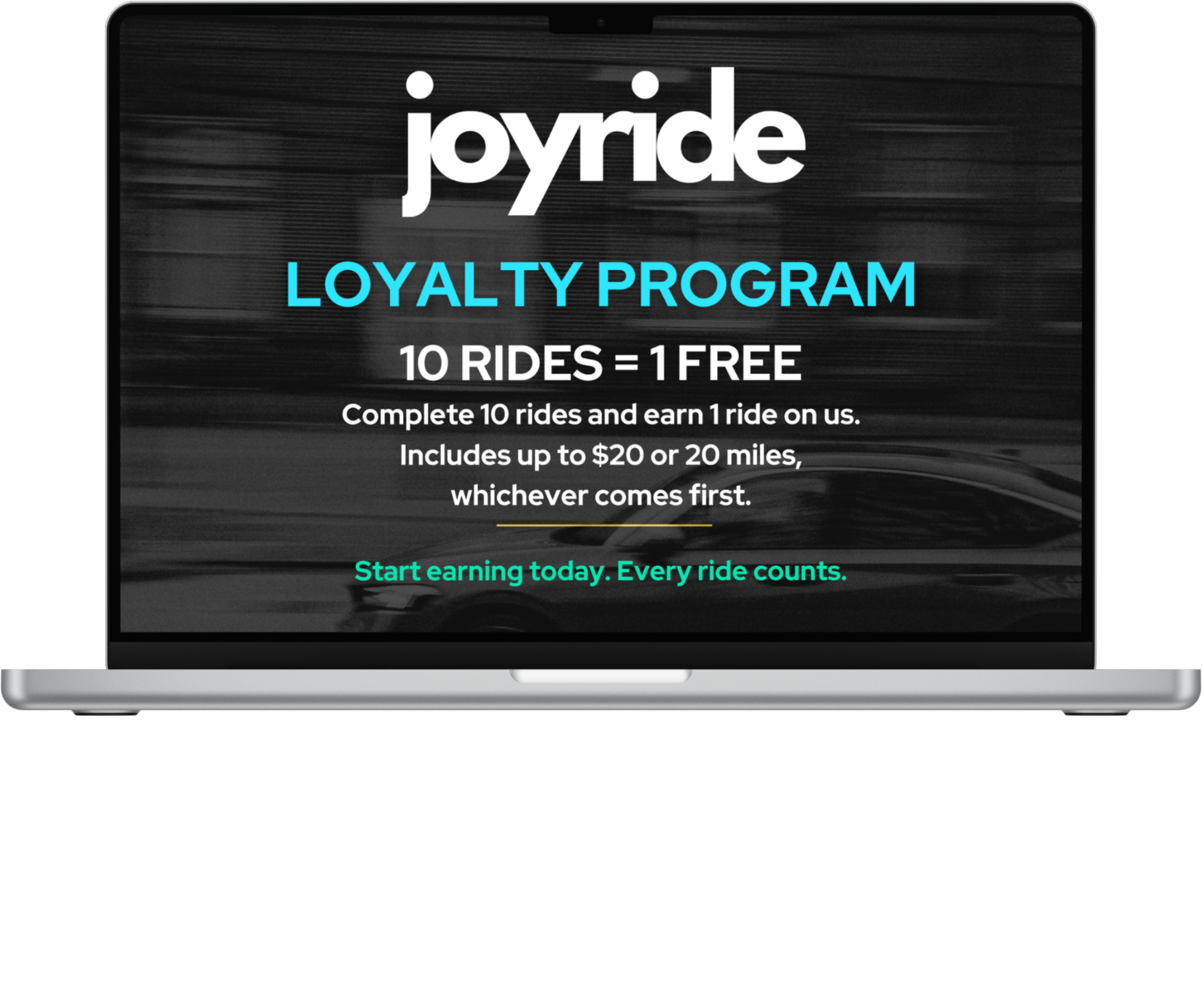 Joyride Loyalty Program Earn Free Rides!