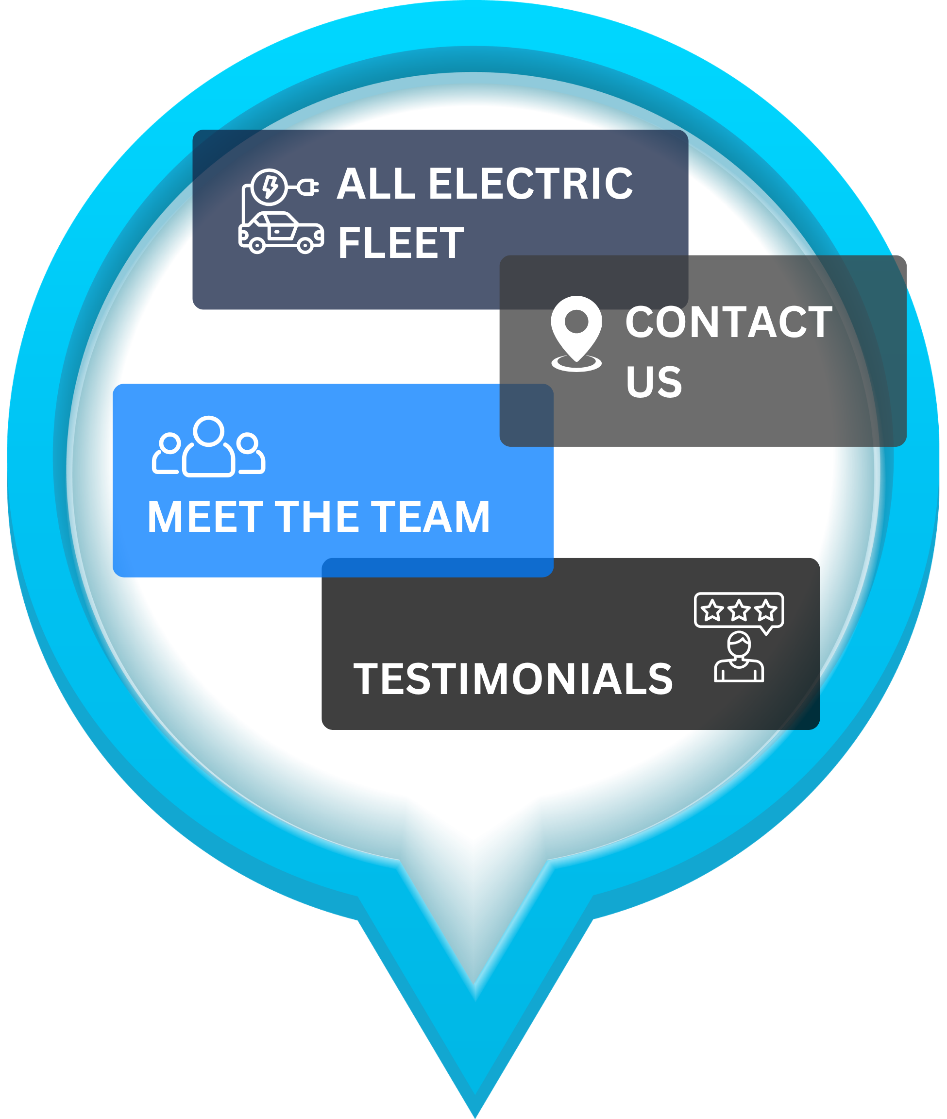 Joyride San Francisco Bay Area luxury transportation rideshare service, black car, private driver, SFO, airport transfers