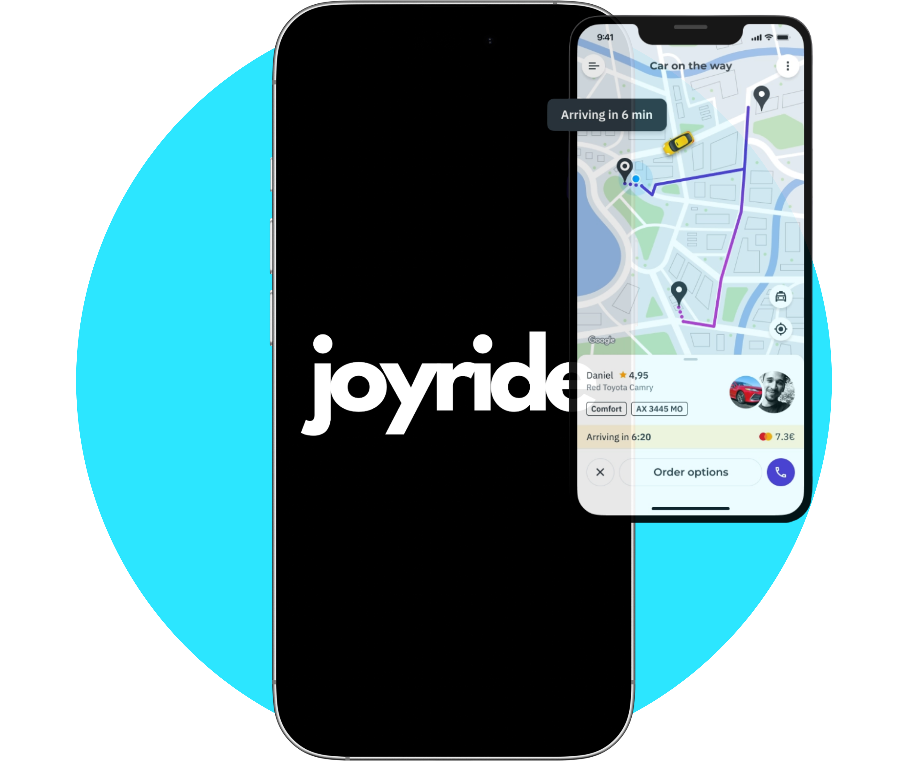 New joyride App available in App Store & Google Play 2