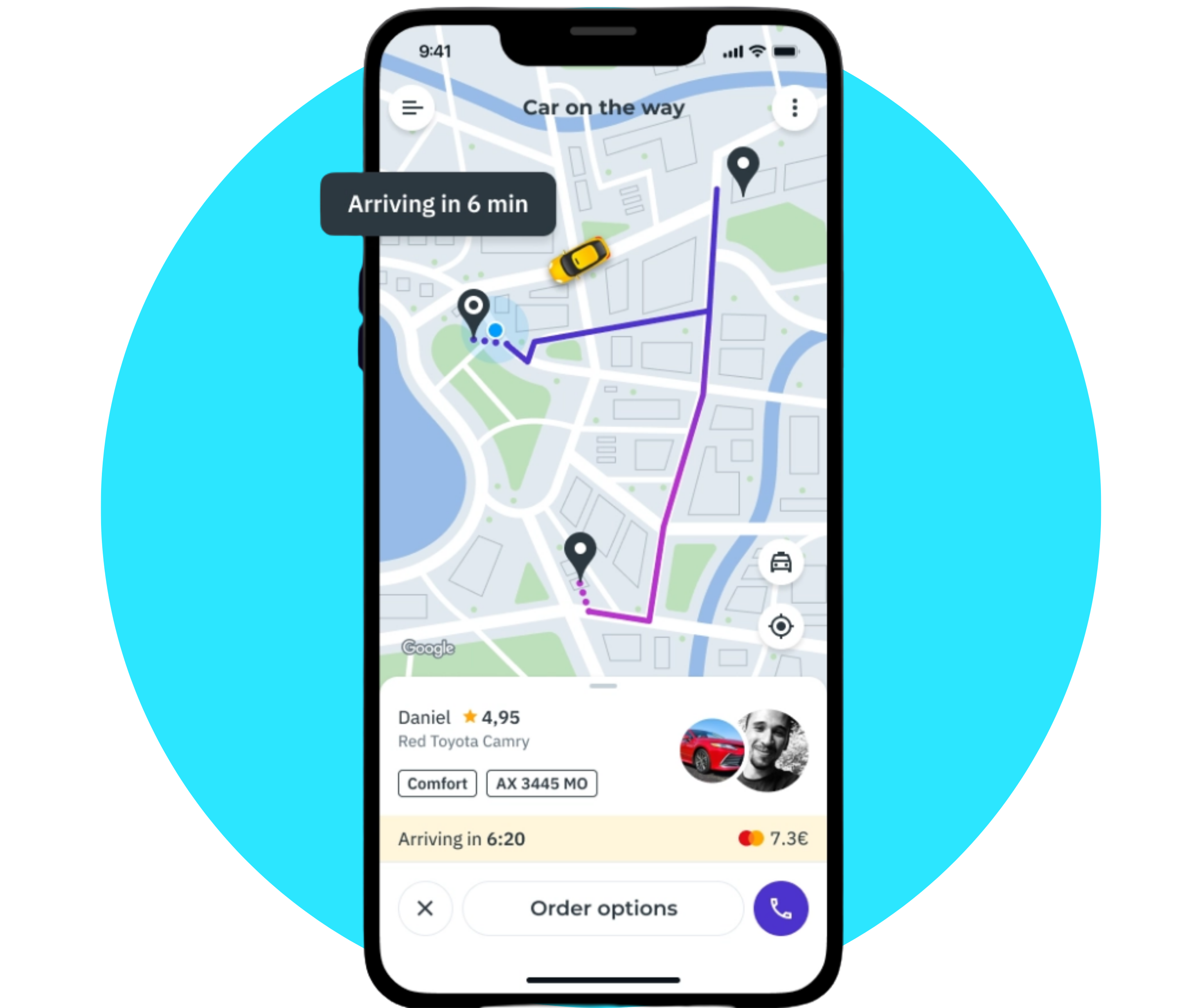 New joyride app real time car tracking 2